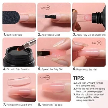 GAOY Poly Gel Nail Kit - All-in-One Starter Set