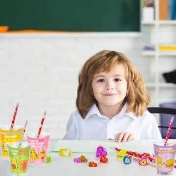 DAZONGE Kids Valentine's Day Stationery Set 24-Pack