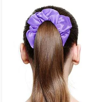Jaciya Satin Silk Scrunchies for Hair - Stylish & Durable