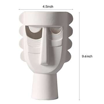 Face Art Vases for Home Decor, Weddings, and Gifts