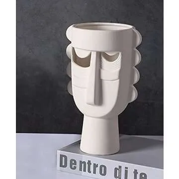 Face Art Vases for Home Decor, Weddings, and Gifts