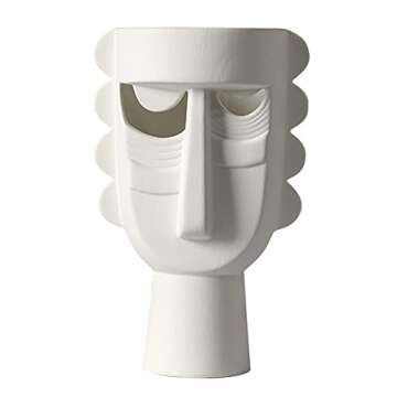 Face Art Vases for Home Decor, Weddings, and Gifts