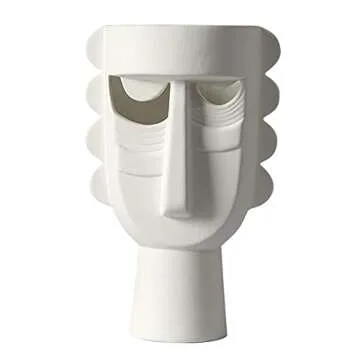 Face Art Vases for Home Decor, Weddings, and Gifts