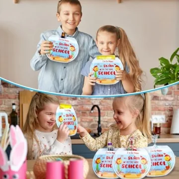 Saypacck 36 Pcs Valentine's Fish Cards for School Parties