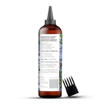 Majestic Pure 100% Pure Rosemary Oil with Biotin for Hair Care, Strengthening, Nourishing, and Volumizing Formula with Jojoba Oil and Castor Oil - Non GMO Verified, 198 ml