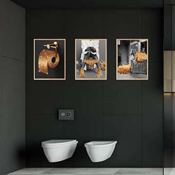 Stylish Luodroduo Glam Wall Art Set of 6 Posters