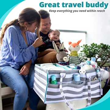 ARABELLA BABY Diaper Caddy - Stylish & Versatile