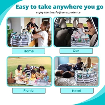 ARABELLA BABY Diaper Caddy - Stylish & Versatile