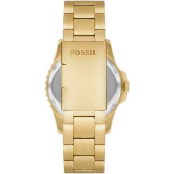 Fossil Men's Blue Quartz Dive Casual Watch