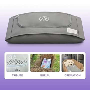 EUTHABAG® - The Original Dignified Body Bag. for Small Animals Like Rabbits, Cats and Small Breed D...