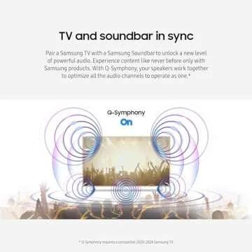 SAMSUNG S801D 3.1.2ch Soundbar w/Wireless Dolby Atmos Audio, Ultra Slim Design, with Alexa Built-in, HW-S801D/ZA (Renewed), White