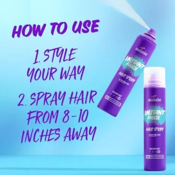 Aussie Instant Freeze Hairspray for 24 Hour Hold
