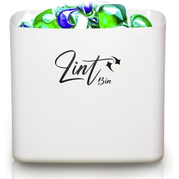 Luikor Magnetic Lint Bin for Convenient Laundry Organization