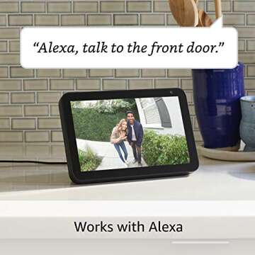 Ring Indoor Cam (1st Gen), White bundle with Ring Video Doorbell Wired