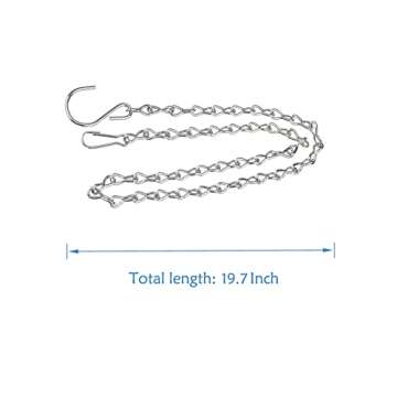 Durable 6 Pack Hanging Chains for Versatile Hanging