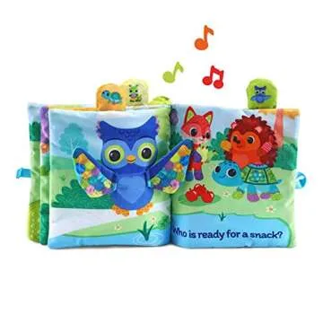 VTech Turtle's Busy Day Interactive Soft Book for Babies