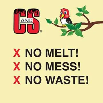 Kaytee Orange Harvest Suet Dough for Easy Bird Feeding