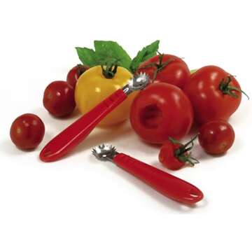 Norpro Tomato Core It - Effortless Kitchen Tool for Canning