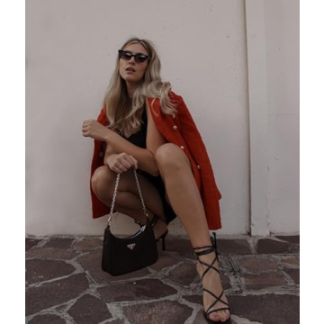 LISHAN Ankle Strappy Gladiator Heels - Size 10 Elegant Design