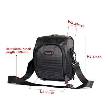 Rhinowalk Bike Handlebar Bag Bicycle Front Bag E-Scooter Basket Bag for Cycling Commuting With Shoulder Strap Rain Cover