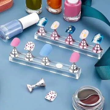 Acrylic Nail Display Stand Set for Perfect Nail Art Projects