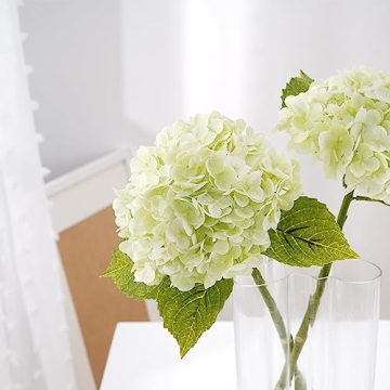 Lifelike 21" Artificial Hydrangea Flowers for Any Occasion
