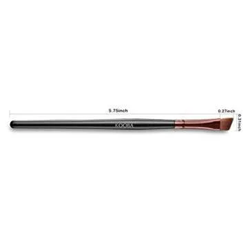 KOOBA Angle Eyeliner Brush for Precision Makeup