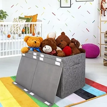 popoly Large Toy Box Chest for Kids Storage Solutions
