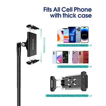 Buy Elitehood 6.7 Feet Tall Phone Tripod with Remote