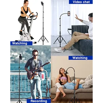 Buy Elitehood 6.7 Feet Tall Phone Tripod with Remote