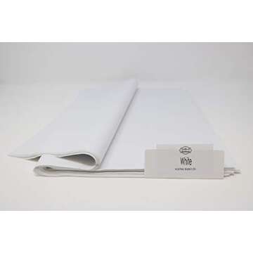 Colors of Rainbow Acid-free Wrapping Tissue Paper (96 Sheets, 20 Inch x 14.5 Inch) for Long-term Pac...