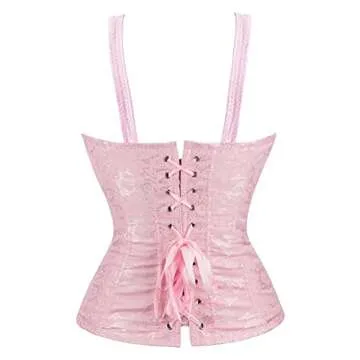 Pink Corset for Women Stylish Halloween Costumes and More