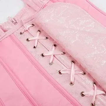 Pink Corset for Women Stylish Halloween Costumes and More