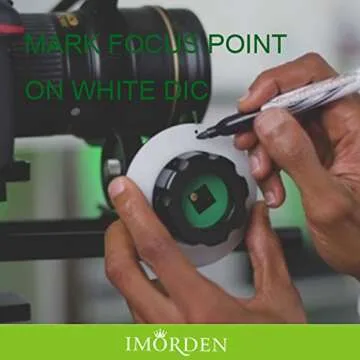 IMORDEN F1 Rapid Precise Follow Focus Gear with Gear Ring Belt for DSLR Camera, Nikon, Canon, Sony, Sigama DV/Camcorder/Film/Video Cameras Lens, Shoulder Support Rigs, Fits 15mm Rod Mount