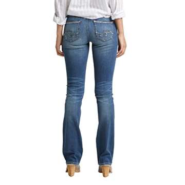 Silver Jeans Co. Women's Low Rise Slim Bootcut Jeans
