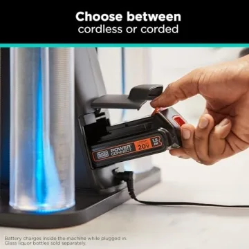 BLACK+DECKER Cordless Cocktail Maker for Effortless Mixology