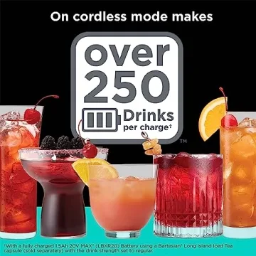 BLACK+DECKER Cordless Cocktail Maker for Effortless Mixology