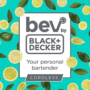 BLACK+DECKER Cordless Cocktail Maker for Effortless Mixology