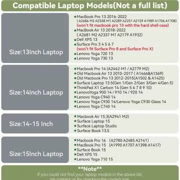 Benfan Laptop Sleeve 15 Inch