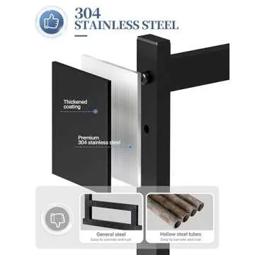 Kitsure Stainless Steel Dish Drying Rack (35.5in), Adjustable Over-The-Sink Drying Rack, Multifunctional Kitchen Organizer