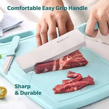 Wanbasion Kitchen Knife Set - Space-Saving Decoration