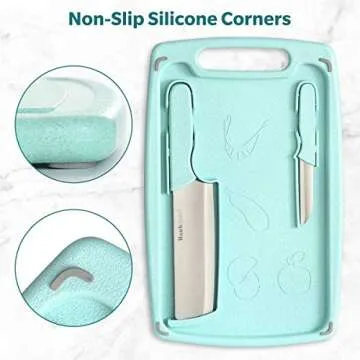 Wanbasion Kitchen Knife Set - Space-Saving Decoration