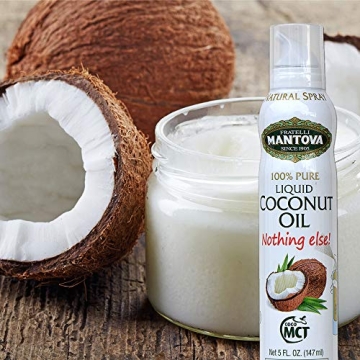 Mantova Coconut Oil Spray for Healthy Cooking and Baking