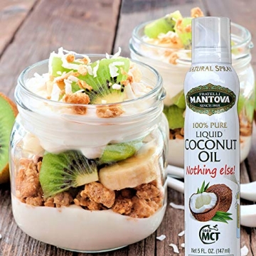 Mantova Coconut Oil Spray for Healthy Cooking and Baking