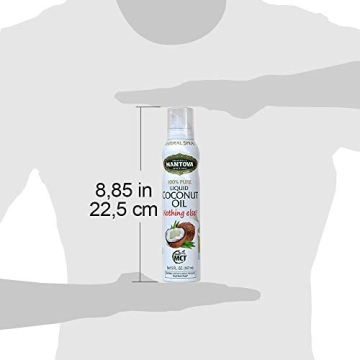 Mantova Coconut Oil Spray for Healthy Cooking and Baking