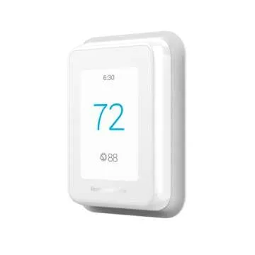 Honeywell Home T9 WIFI Smart Thermostat, Smart Room Sensor Ready, Touchscreen Display, Alexa and Goo...