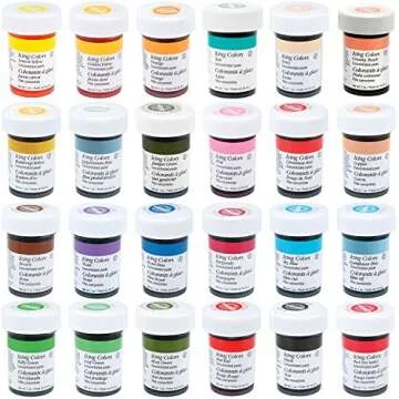 Wilton Master 24 Icing Color Set: Vibrant Colors for Cake Decorating