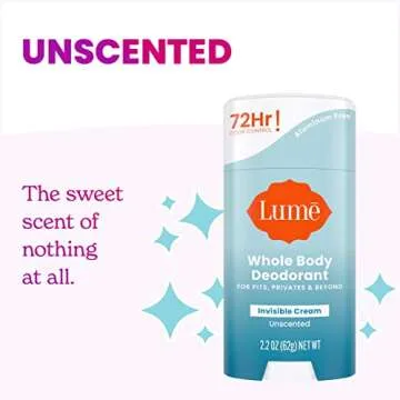Lume Deodorant - 72 Hour Aluminum-Free Whole Body Care