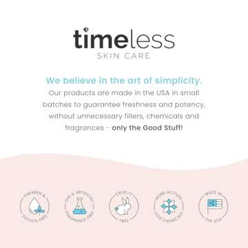 Timeless Skin Care Hydrating Eye Cream - 0.5 Fl Oz, Pack of 2 - Reduce Puffiness & Fine Lines - Includes Hyaluronic Acid for Hydration + Matrixyl 3000 to Fight Wrinkles - For All Skin Types