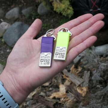 NaviTagi SOS Health Alert QR Tag for All Ages